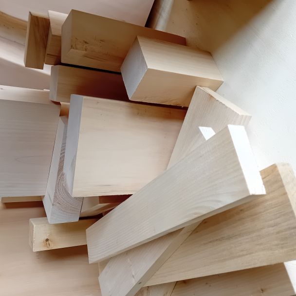 Blocs TILLEUL ép 65mm - Tilleul - Luxé (16230) - Domaine : Sculpture sur bois