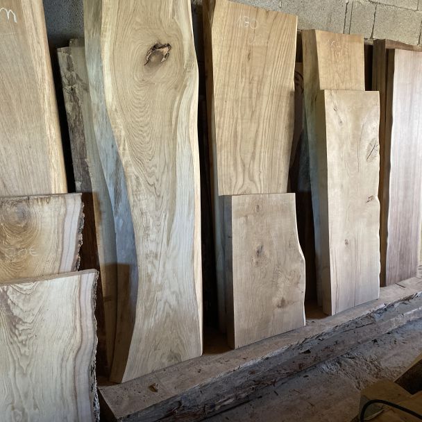 Plateaux en chêne, noyer, orme, frêne etc… - Chêne - Serpaize (38200) - Domaine : Autres